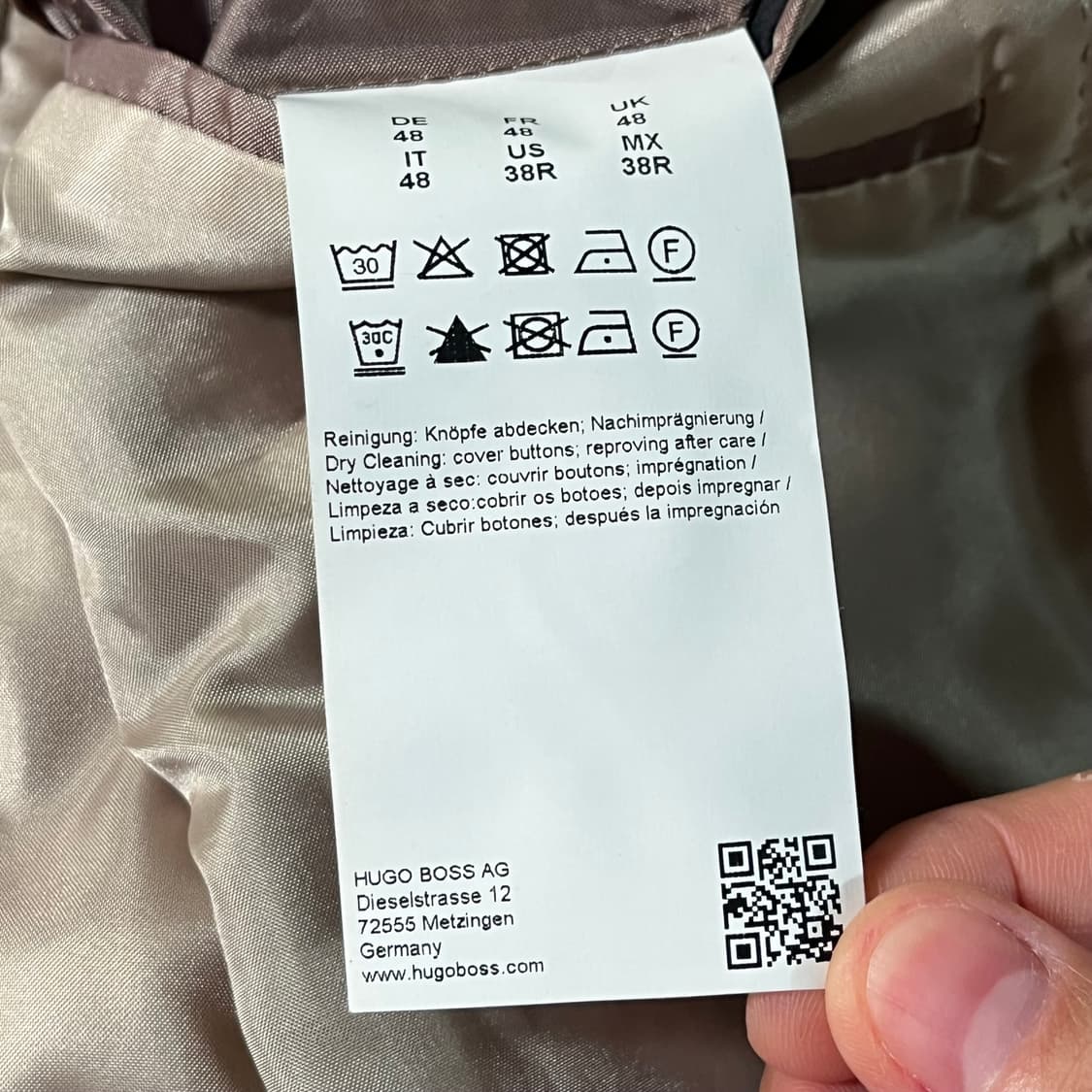 [100] 휴고보스 맥코트 상품이미지8
