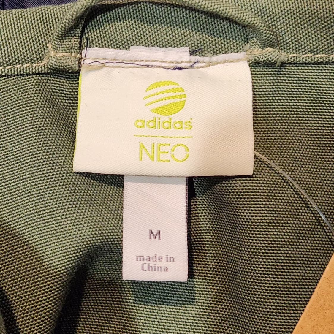 Adidas Neo 카키 야상 후드 베스트 M 상품이미지3
