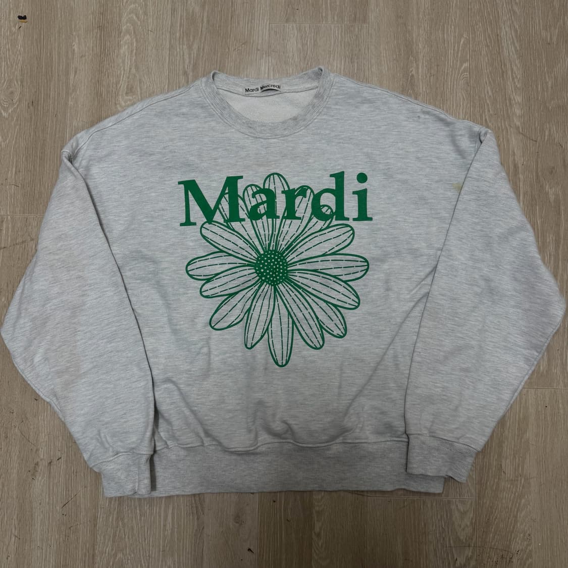 마르디메크르디 플라워 맨투맨 FREE 상품이미지1