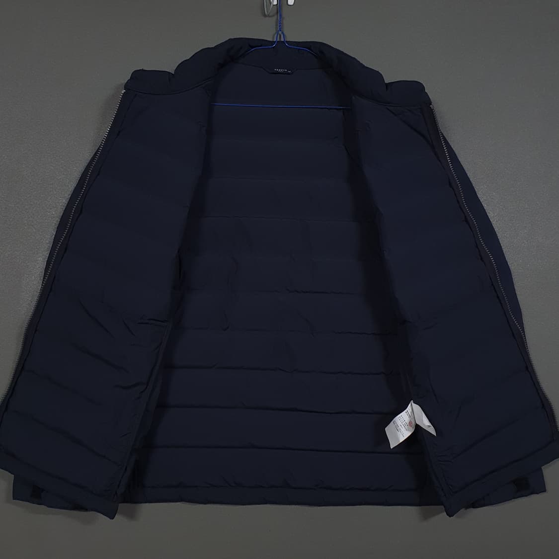 100 (L)헤지스 골프 신형 22FW 경량 다운 패딩 점퍼 자켓 네이비 상품이미지5