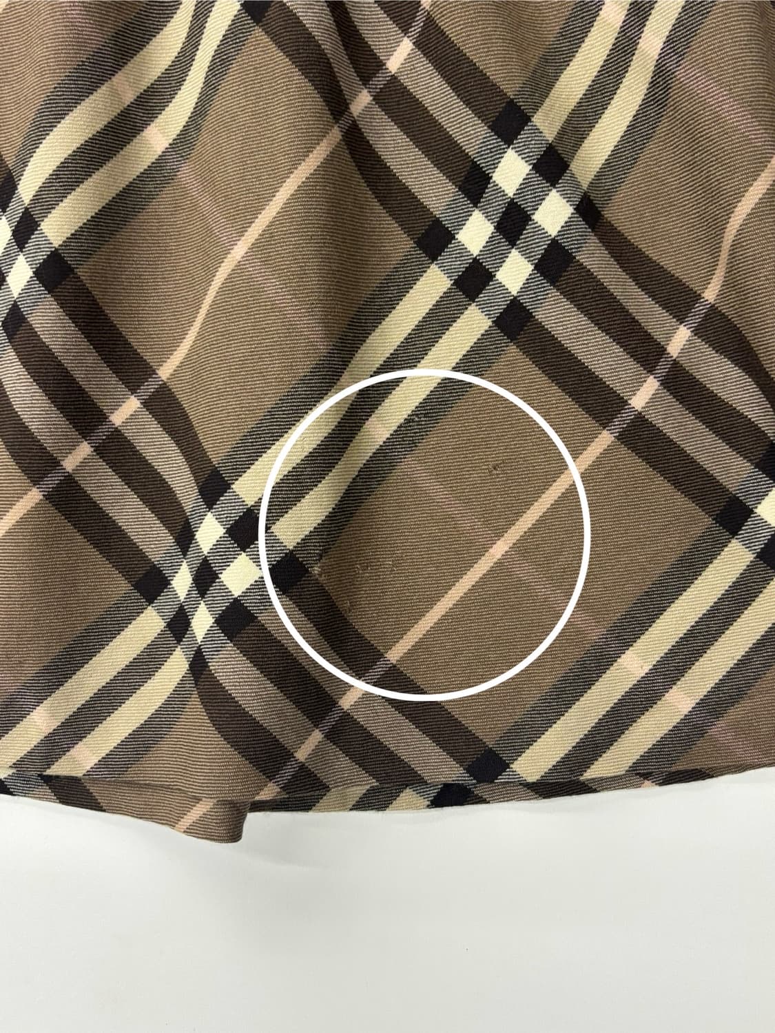Burberry 버버리 노바체크 울 플리츠 스커트 상품이미지9
