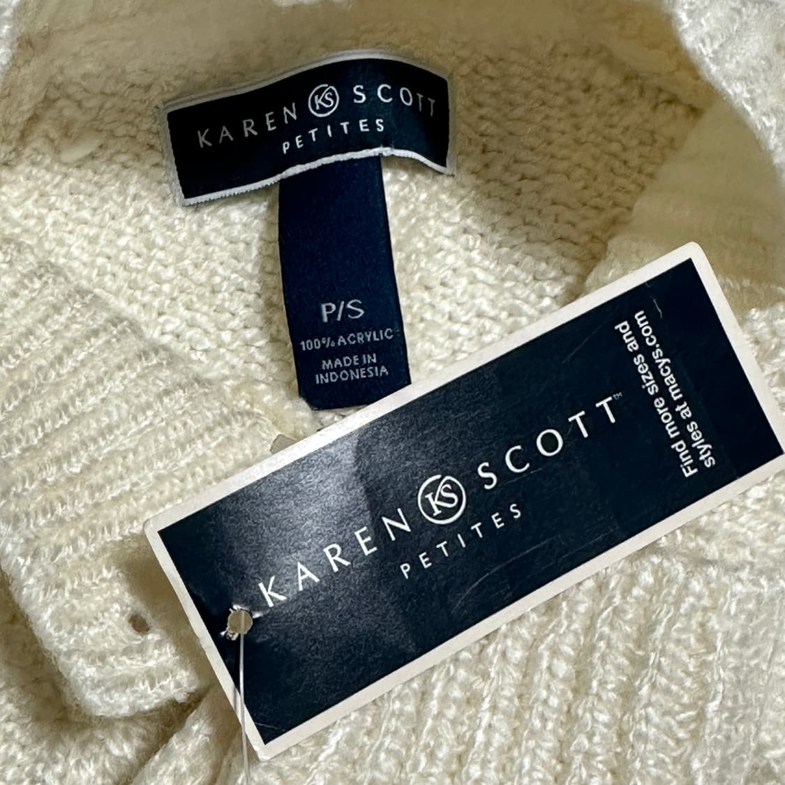 KAREN SCOTT 카렌 스콧 케이블 니트 상품이미지6