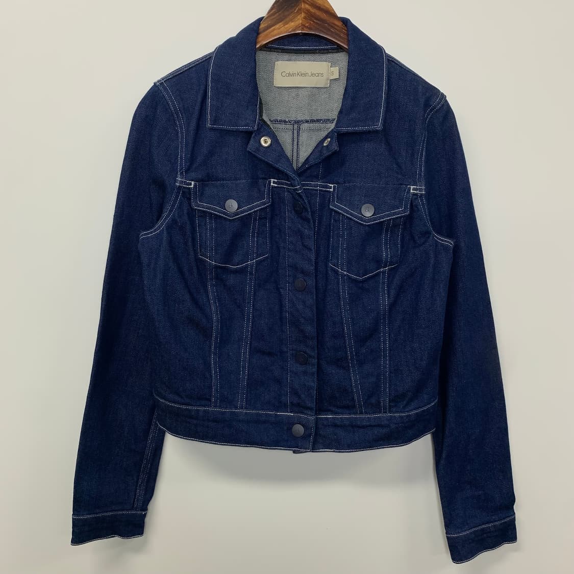 캘빈클라인 인디고 스티치 데님 자켓 상품이미지3