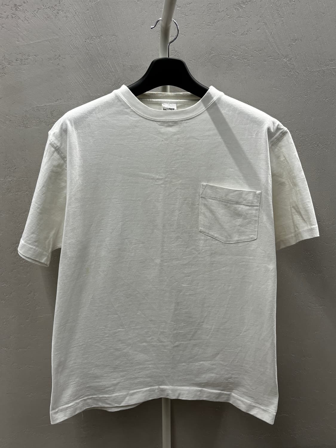 CAMBER 포켓 반팔티 화이트 XL 상품이미지2