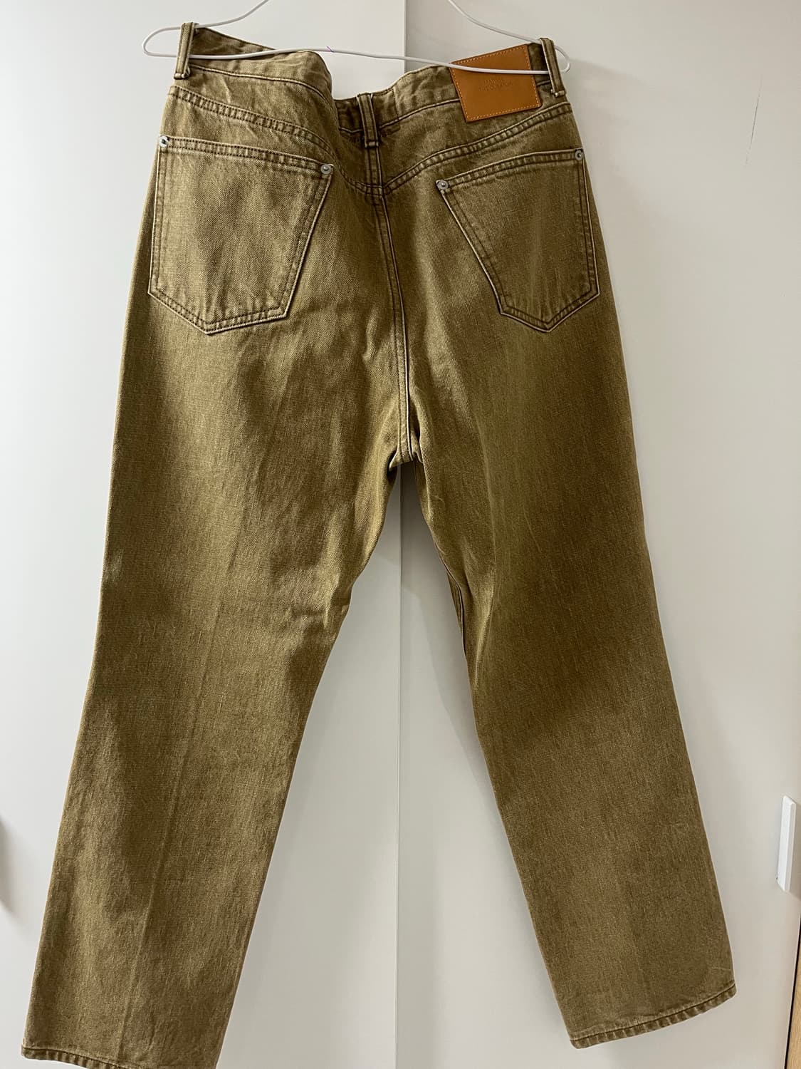 [마티스 더 큐레이터]레귤러 데님 팬츠_ 1size(MUD BEIGE) 상품이미지8