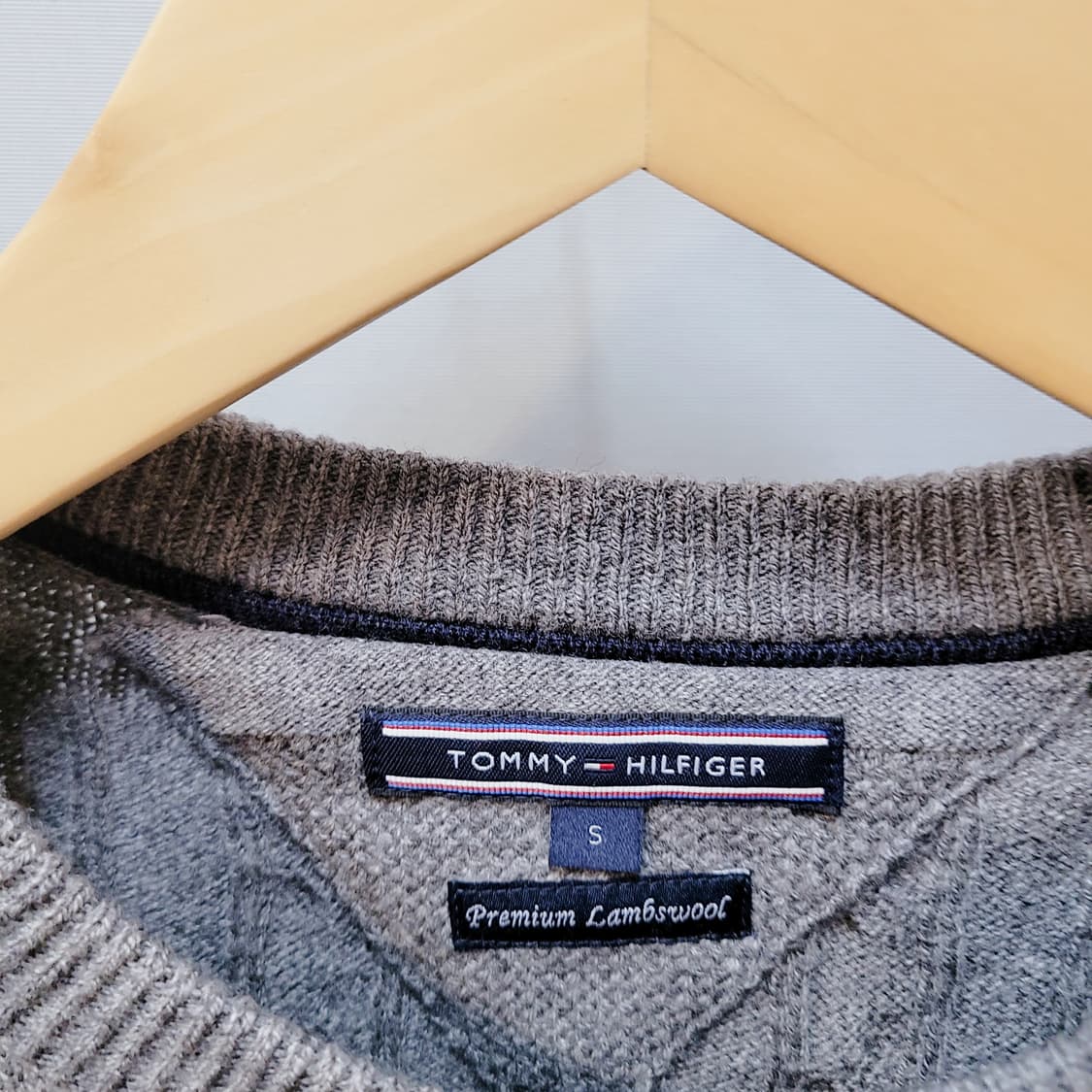 S) 타미힐피거 케이블 니트  상품이미지5