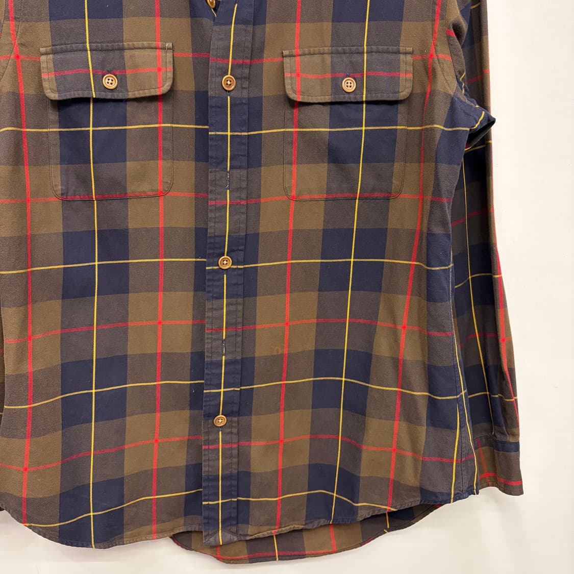 폴로 랄프로렌 빈티지 체크 헌팅 셔츠 L 상품이미지3