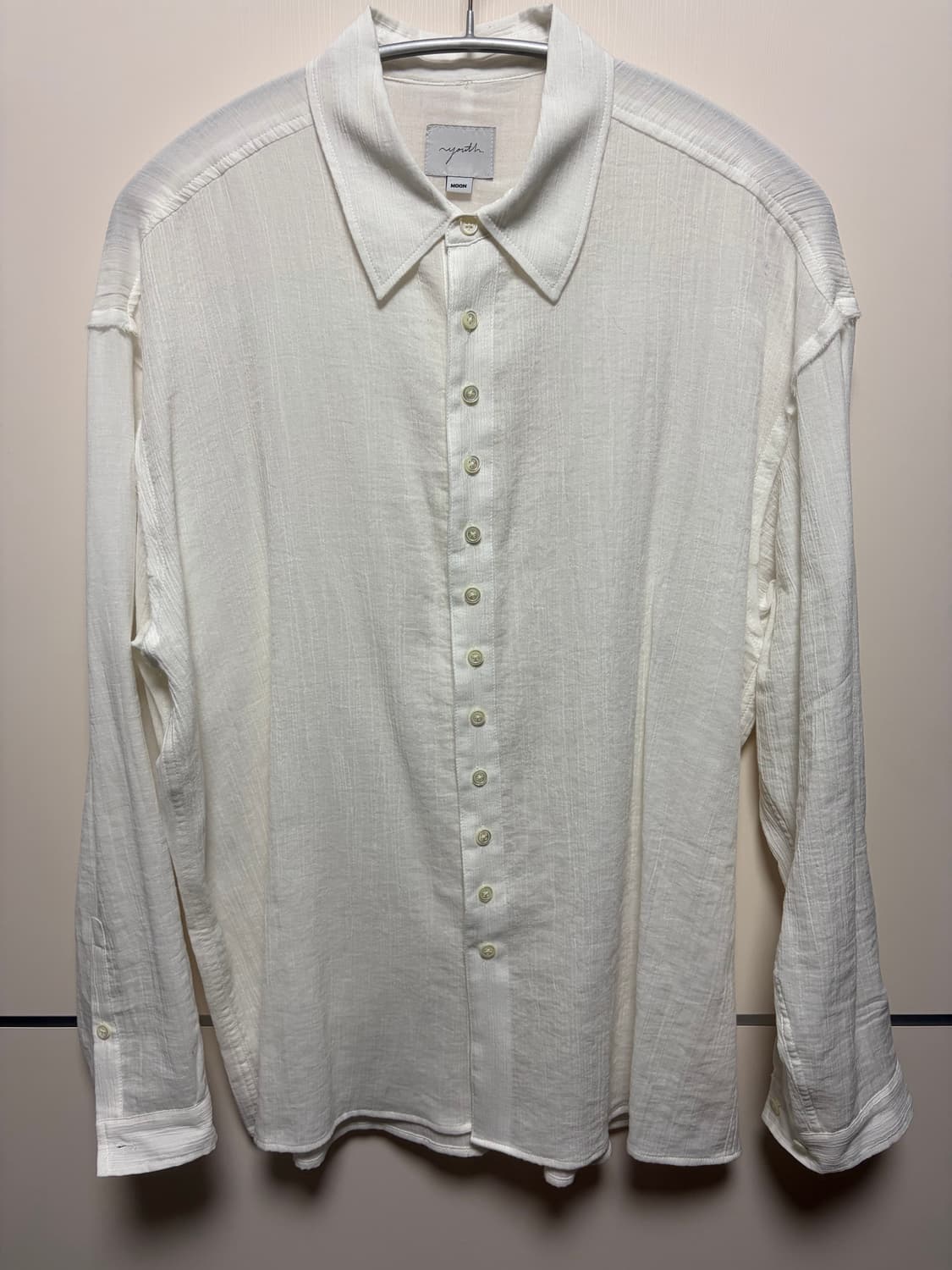 유스 25ss buttoned shirt M 상품이미지1