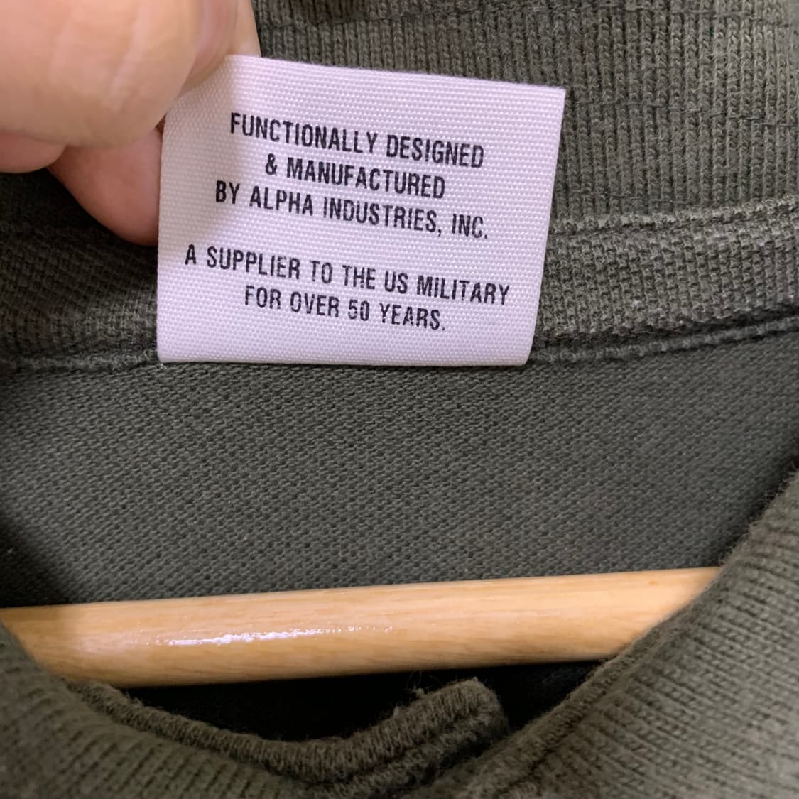 알파인더스트리 밀리터리 반팔 카라 티셔츠 폴로티 빅사이즈 오버사이즈 상품이미지6