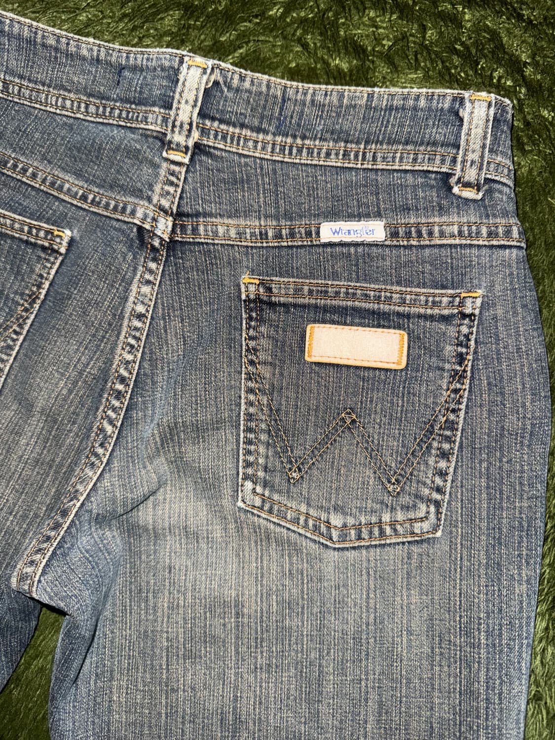 [28] Wrangler 랭글러 재팬 빈티지 워싱 부츠컷 데님 팬츠 상품이미지9