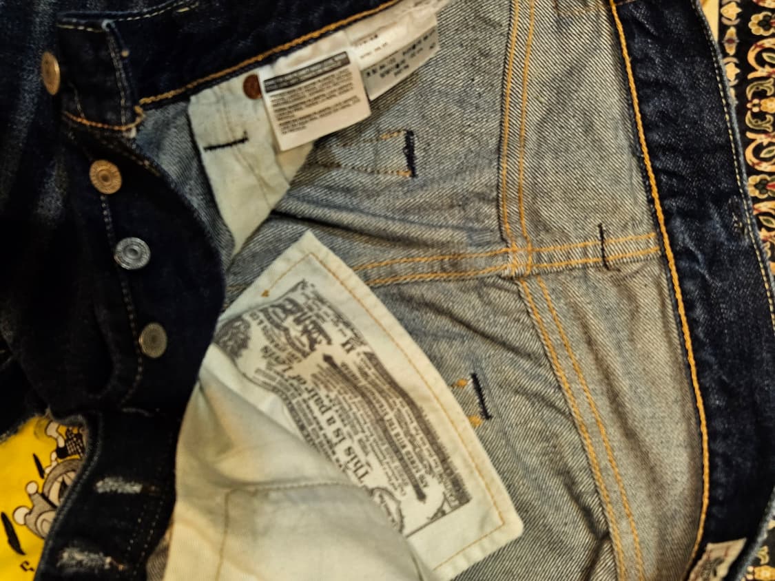 Levi’s 501 Denim Pants (도라에몽Custom Ver.) 상품이미지5