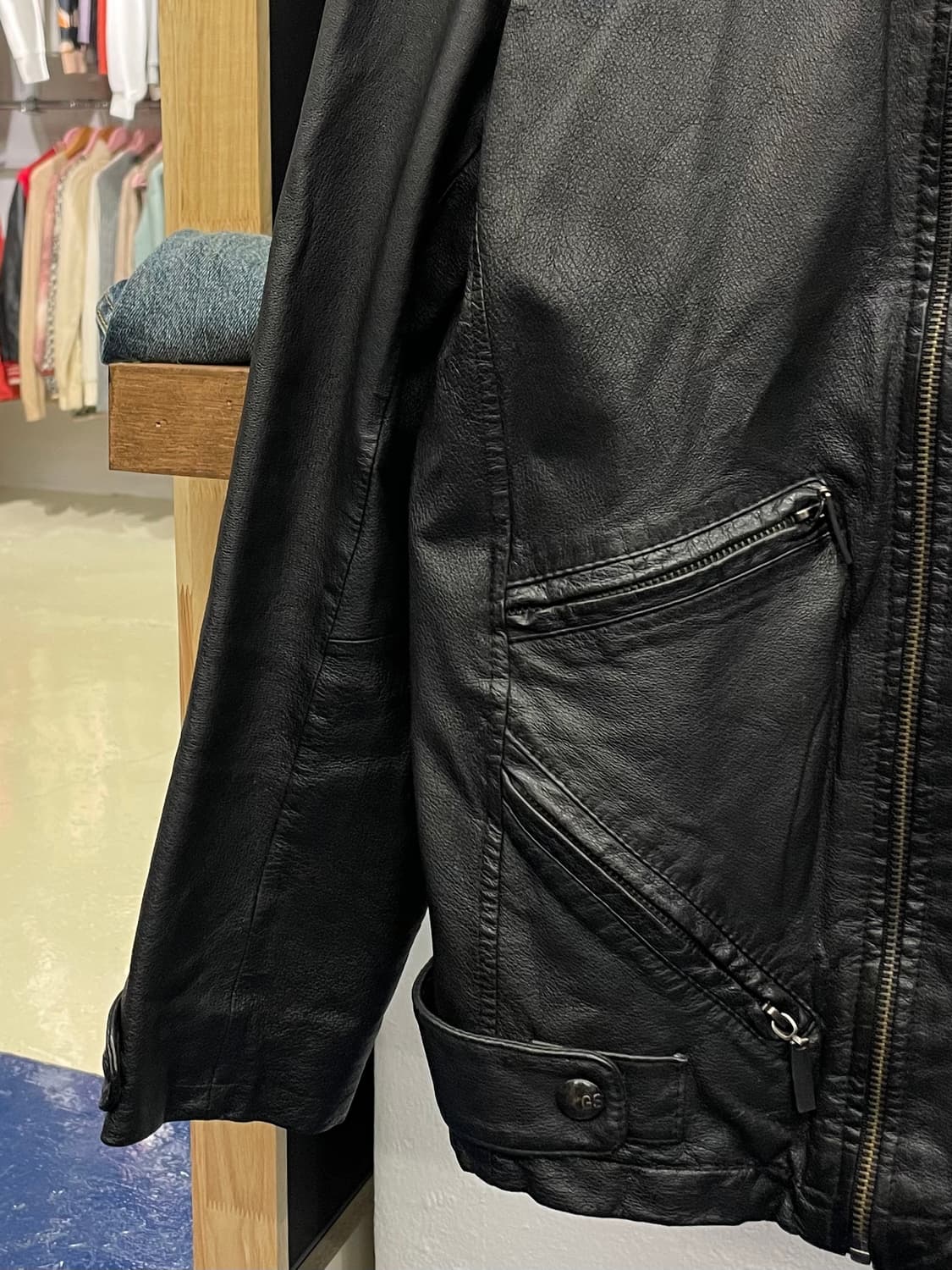 G star RAW 지스타 로우 레더 자켓 상품이미지8