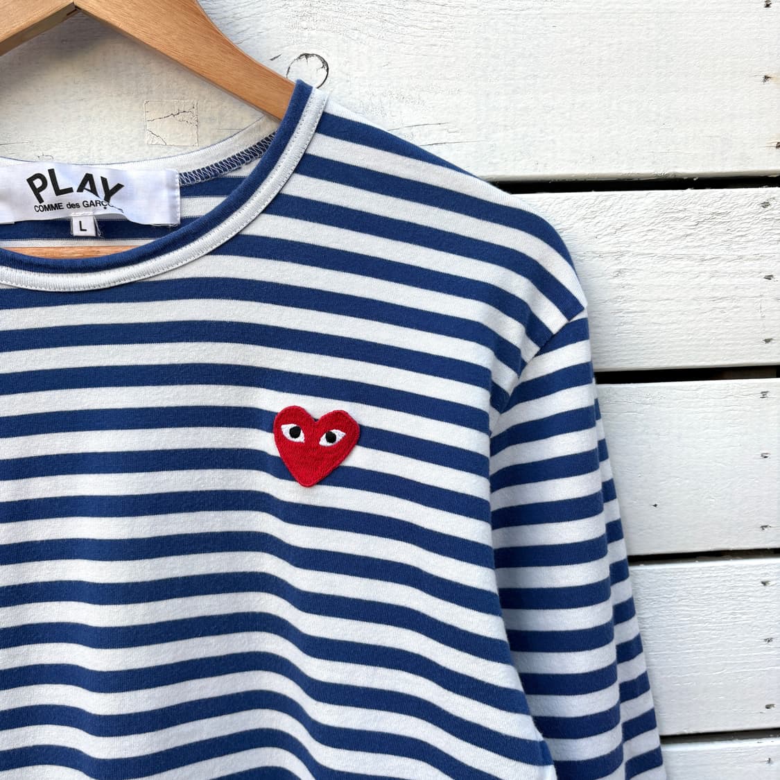 Comme des Garcons 꼼데가르송 스트라이프 롱슬리브 티셔츠 상품이미지4