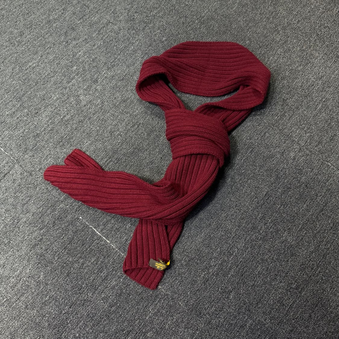 로로피아나 캐시미어 버건디 목도리 상품이미지4