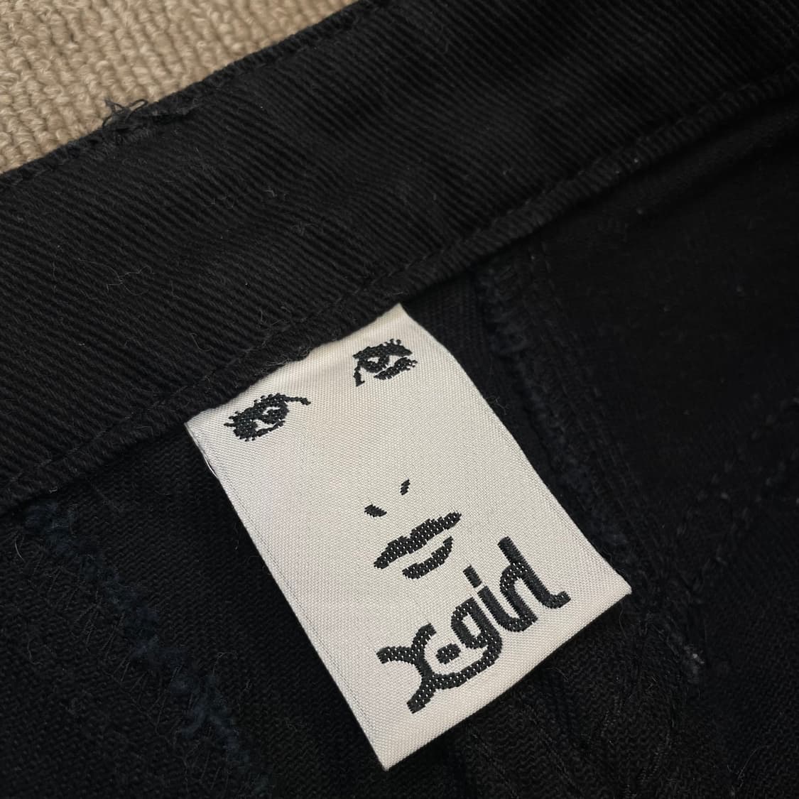 x girl japan 엑스걸 블랙진 데님 s 상품이미지3