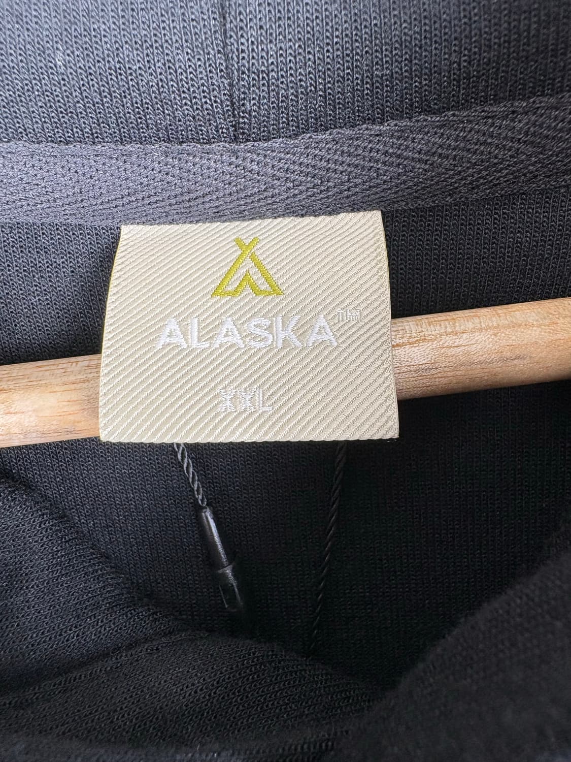 알래스카 더블니트 빅그래픽 후드티 (새상품) 상품이미지2