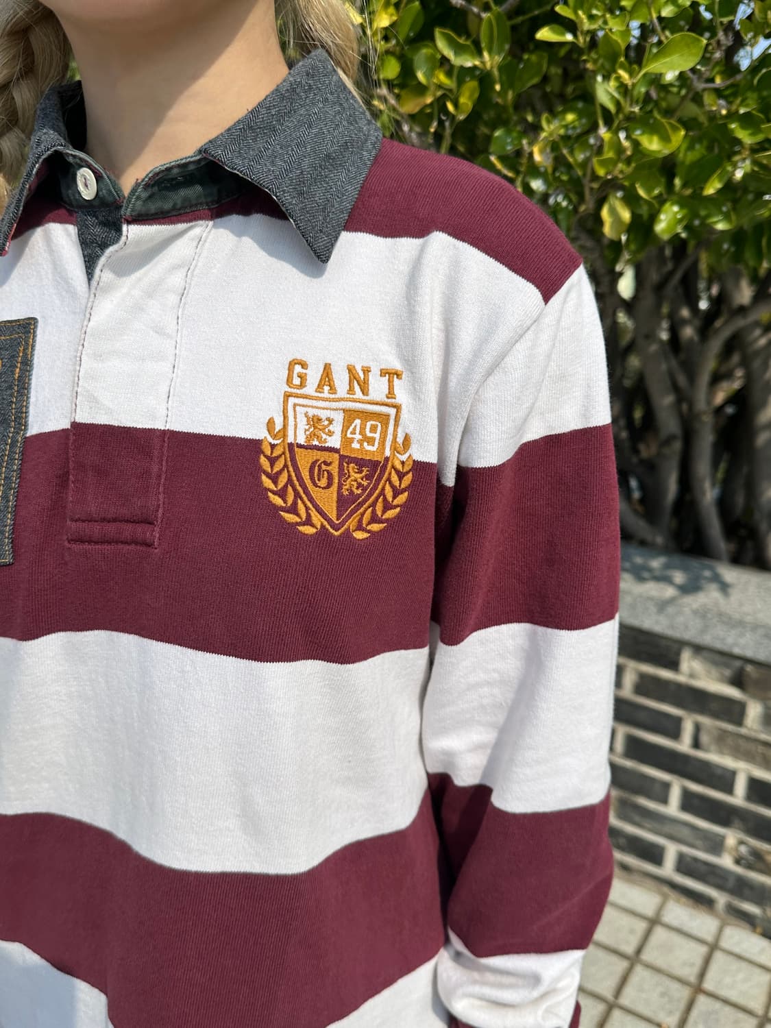 Gant striped rugby long-sleeve shirt 간트  상품이미지6