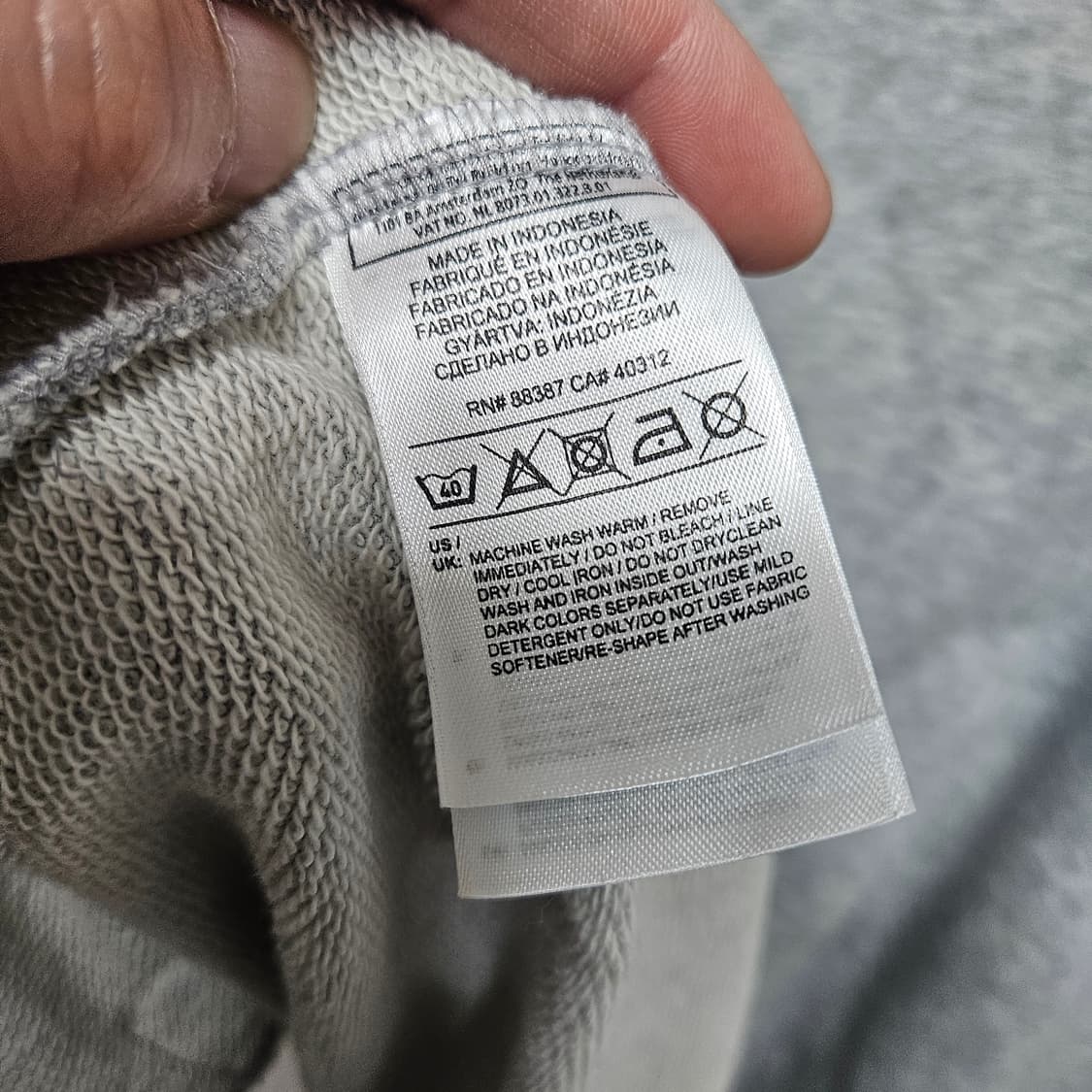 타미힐피거 숄카라 플리스 가디건 XL 상품이미지7