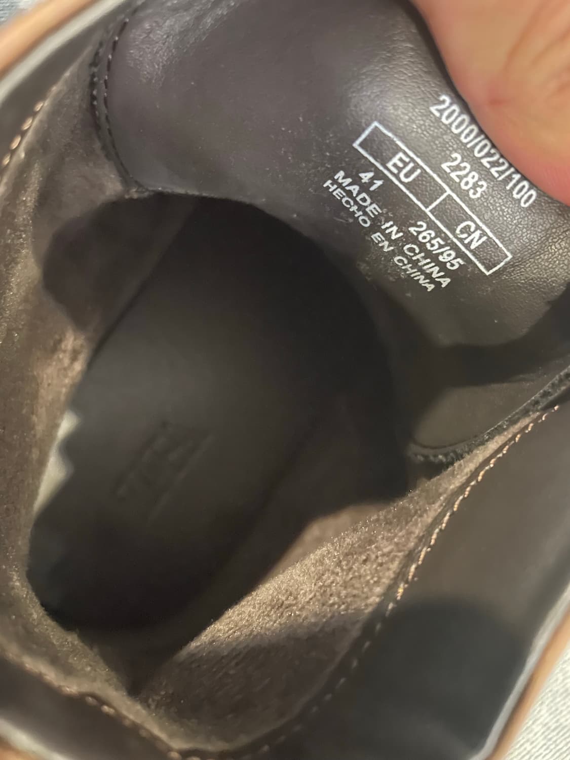 자라 워커 부츠 265  상품이미지3