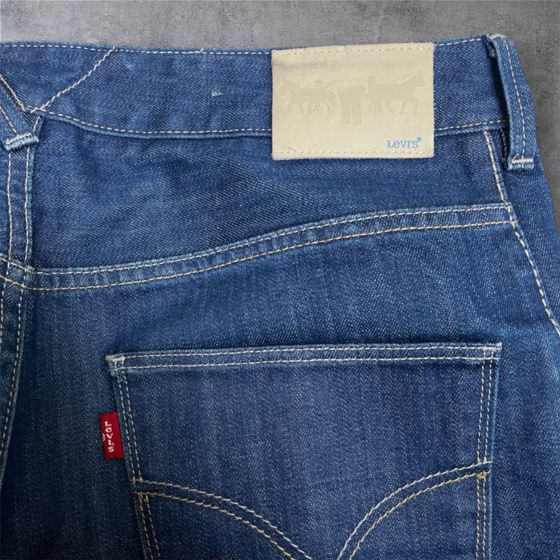 리바이스 Levi’s 모던 오리지널 미디엄 블루 데님 팬츠 32 상품이미지8