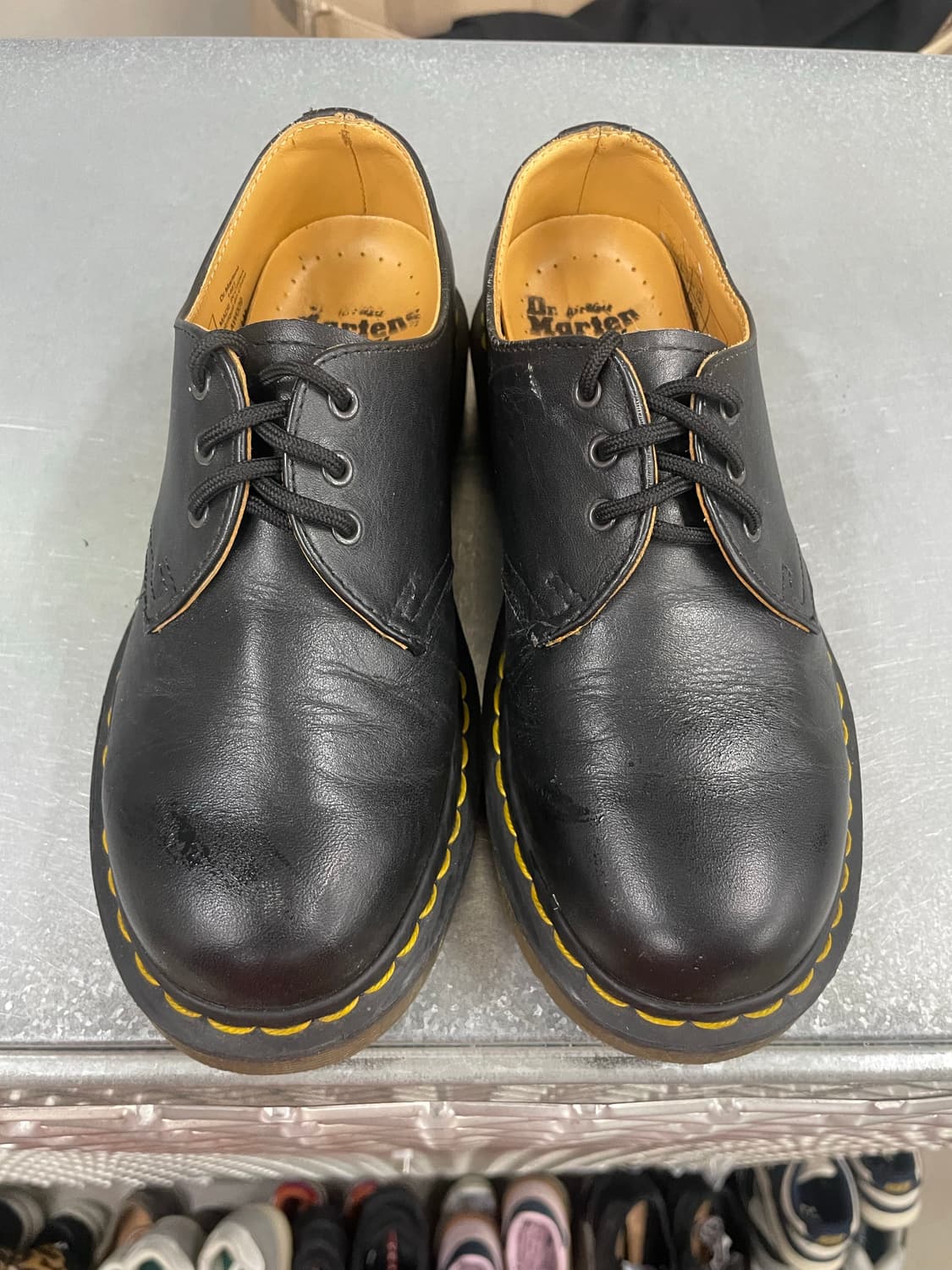 닥터마틴 1461 3홀 블랙 uk3 상품이미지5