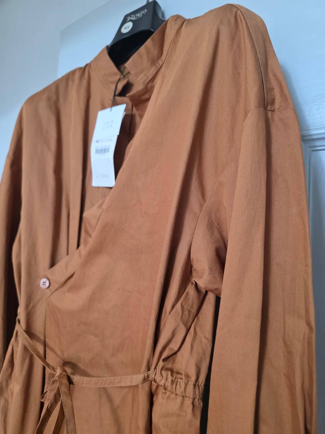 [새제품] 자라 랩 셔츠 롱 원피스 상품이미지4