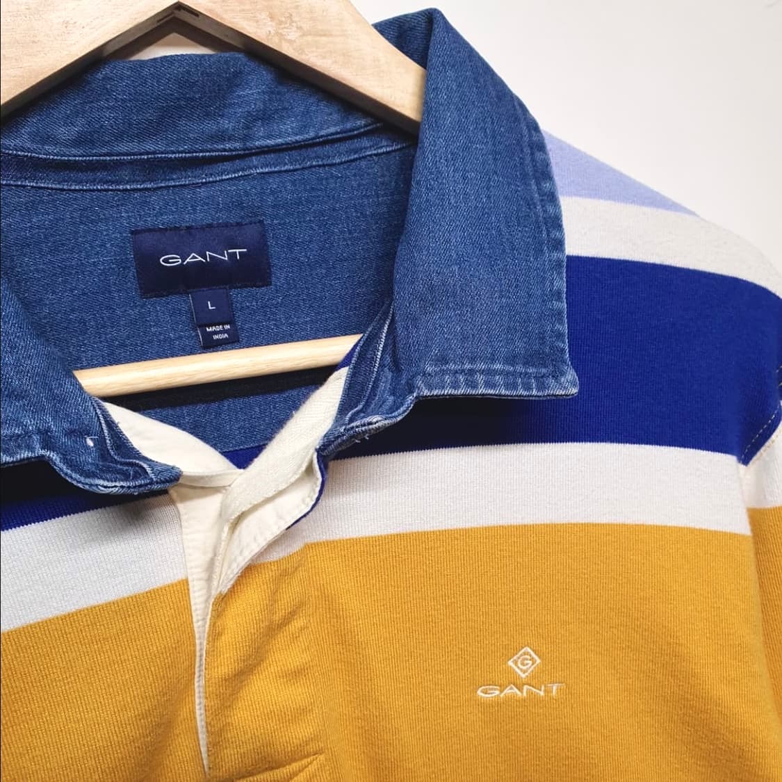 GANT 간트 럭비 스트라이프 긴팔 티셔츠 상품이미지4