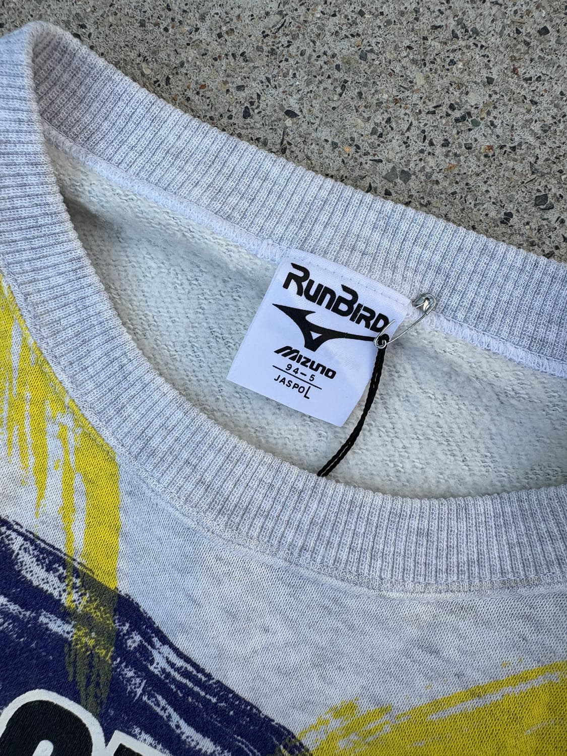 90s 미즈노 런버드 스웻셔츠 상품이미지5