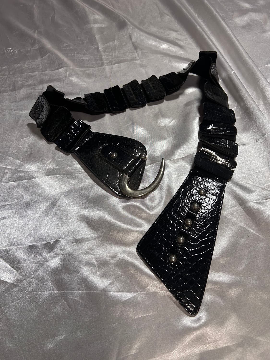 punk leather belt 상품이미지1
