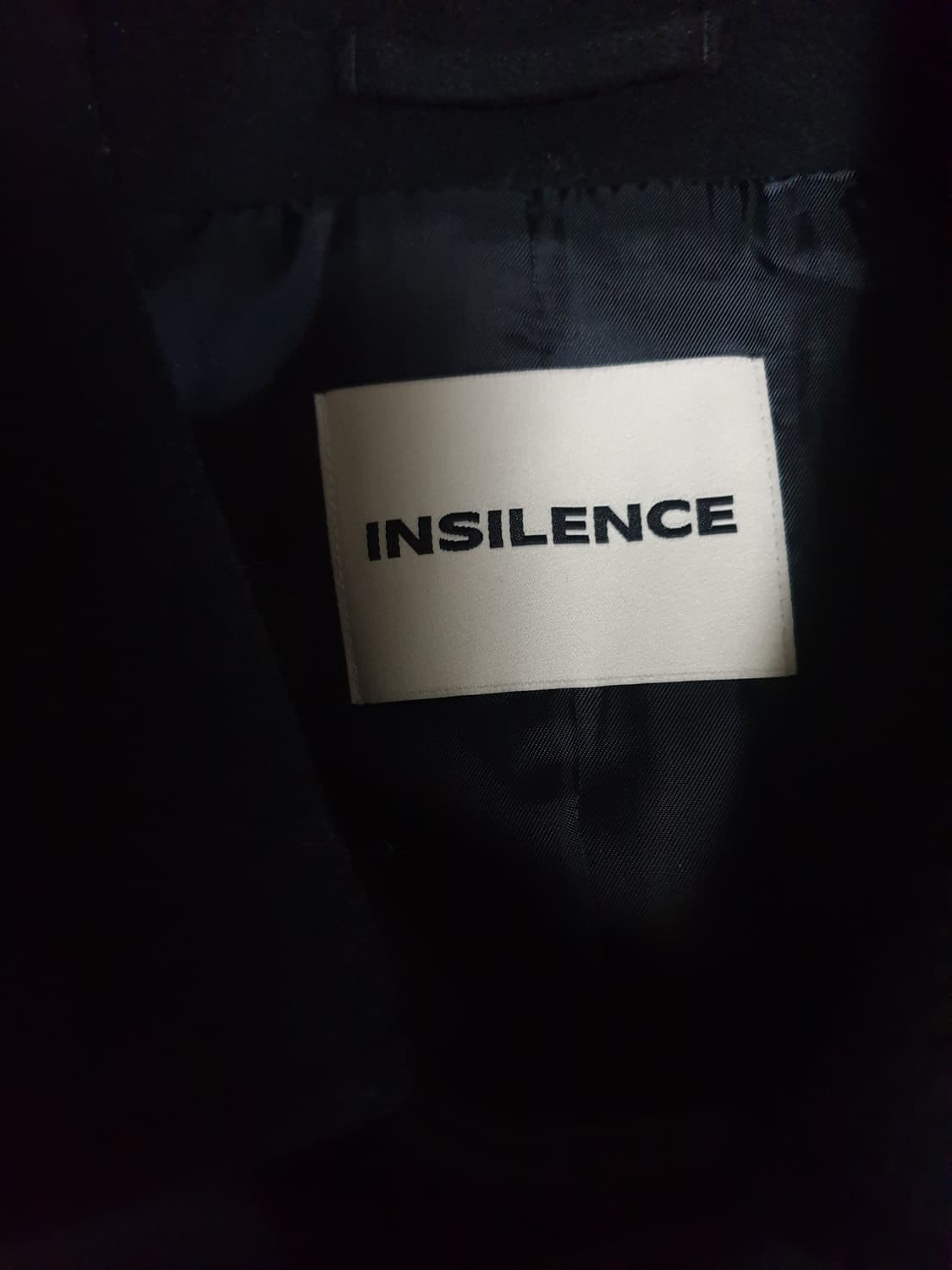 인사일런스 마펠 캐시미어 발마칸 코트 블랙 (M) 상품이미지7