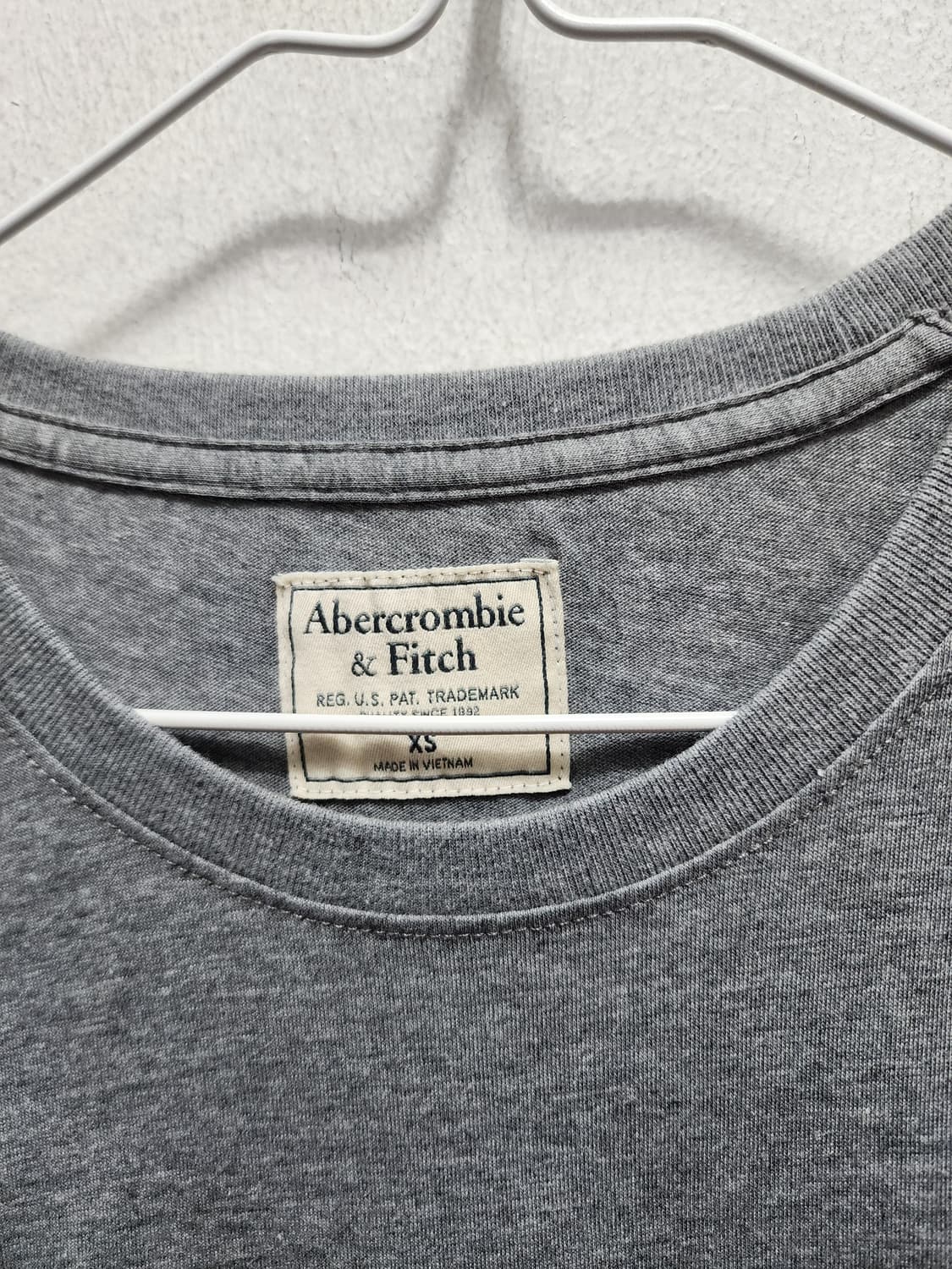 아베크롬비 박스로고 반팔티 상품이미지3