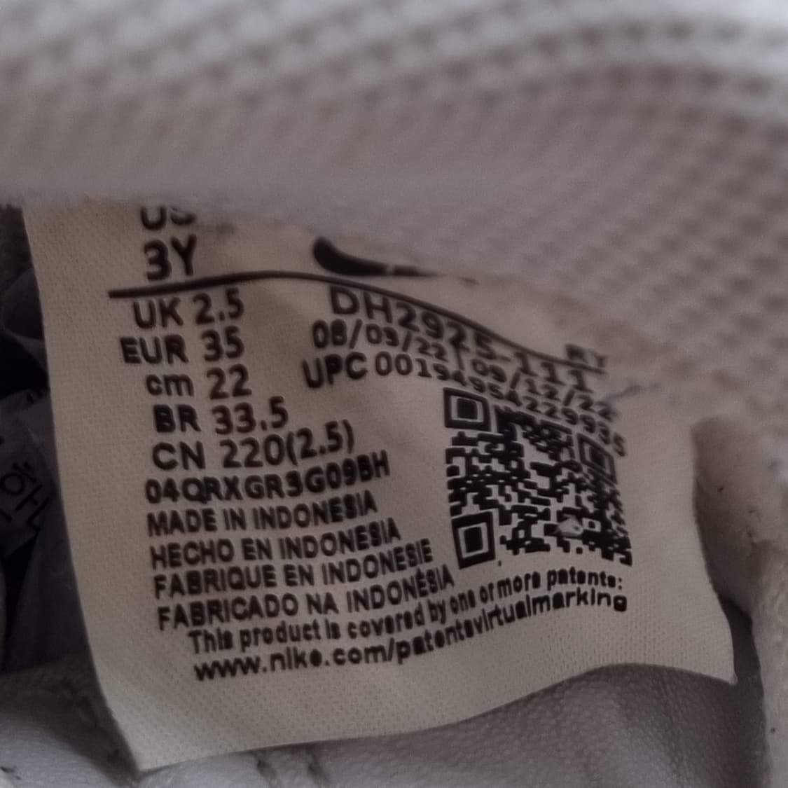 나이키 에어포스1 로우 운동화 220 상품이미지6