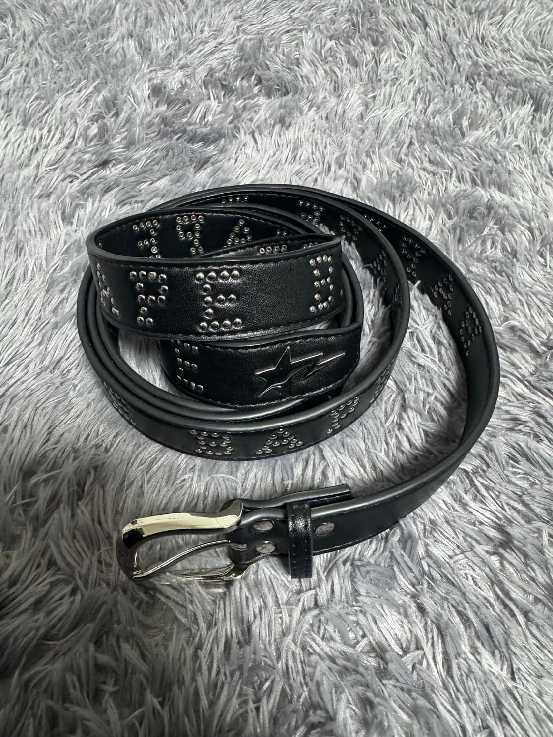 베이프(Bape) 스터드 가죽 벨트 상품이미지1