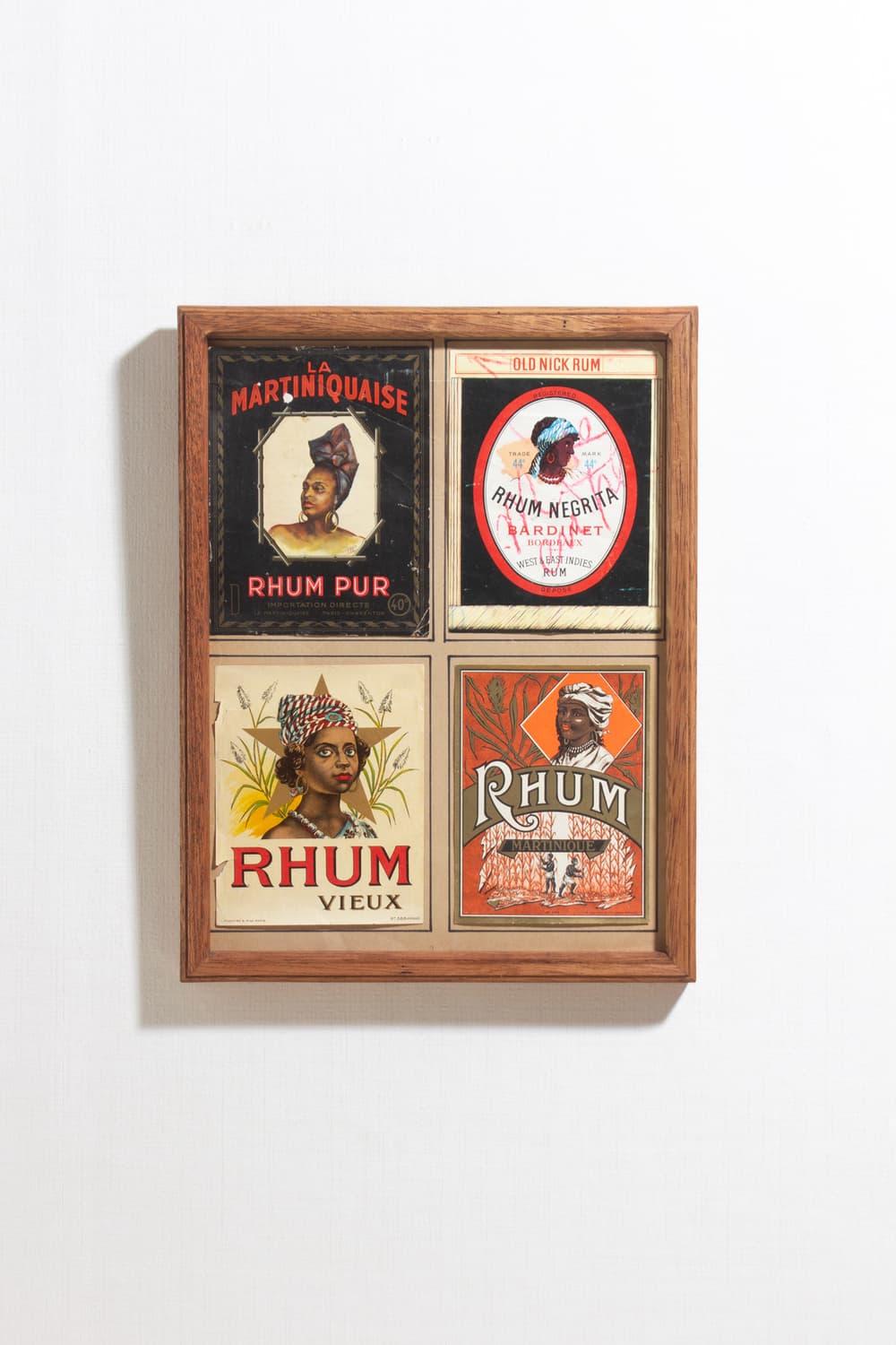 Rhum 빈티지 라벨 액자 핸드메이드 상품이미지1