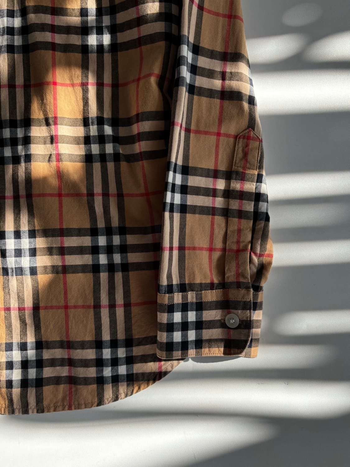 Burberry 버버리 릴렉스드 핏 체크 셔츠  상품이미지6