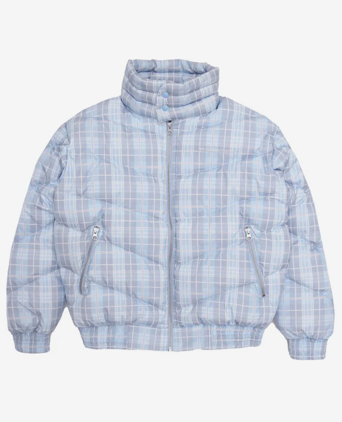 더뮤지엄비지터 체크 패딩 덕다운 CHECK DUCK DOWN JACKET 상품이미지1