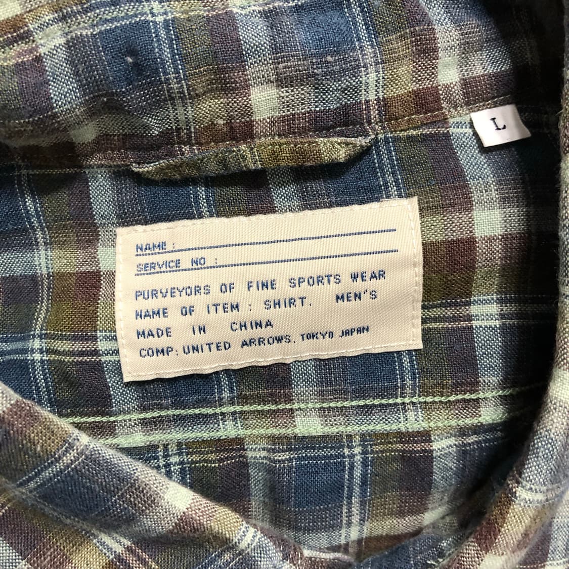 UNITED ARROWS 유나이티드 애로우즈 웨스턴 셔츠  상품이미지2