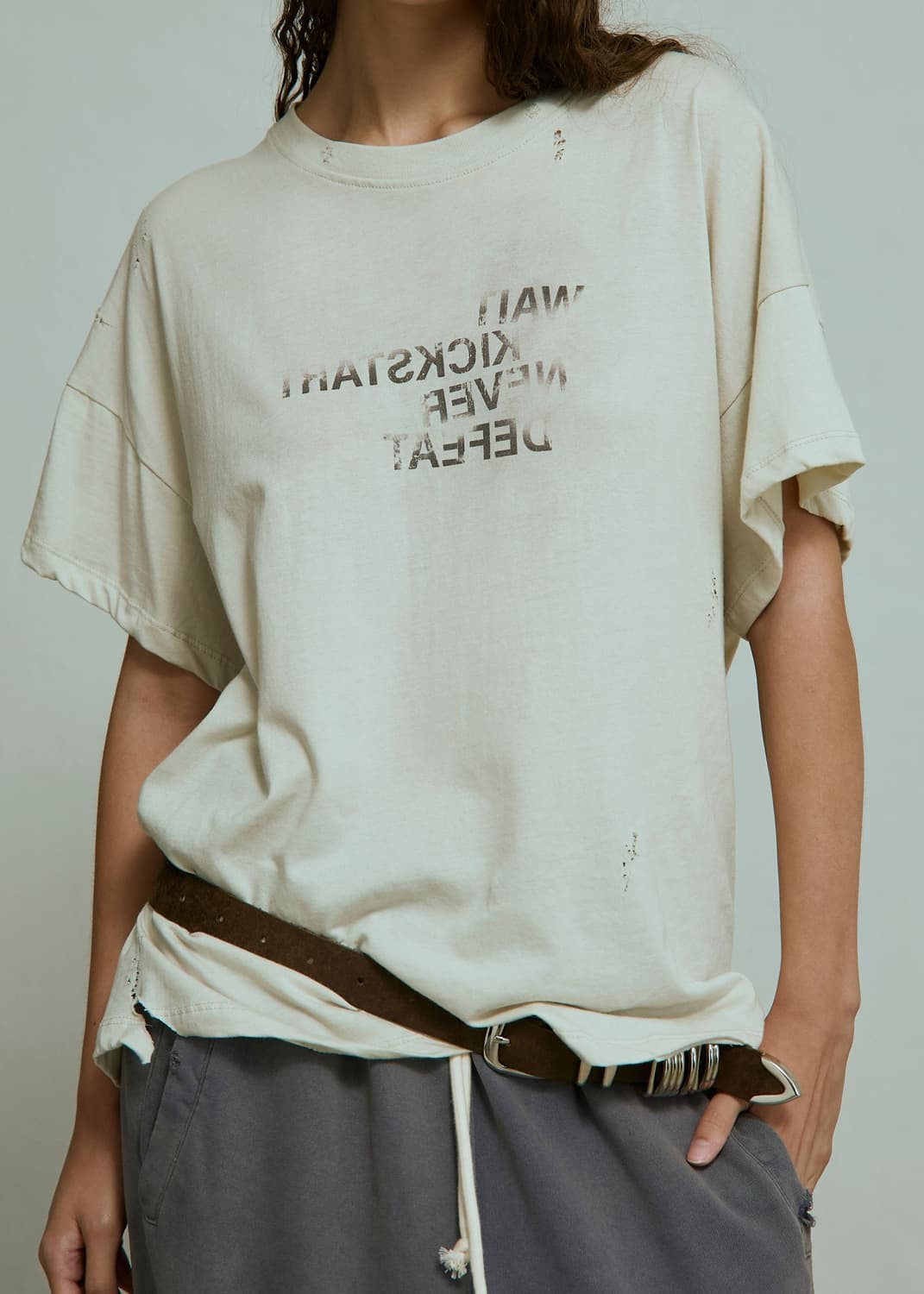 wknd project distressed wash tee 상품이미지3