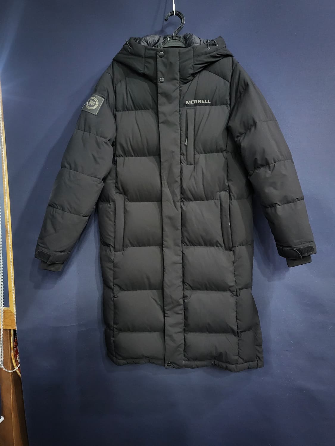 머렐 구스다운 롱패딩 상품이미지1