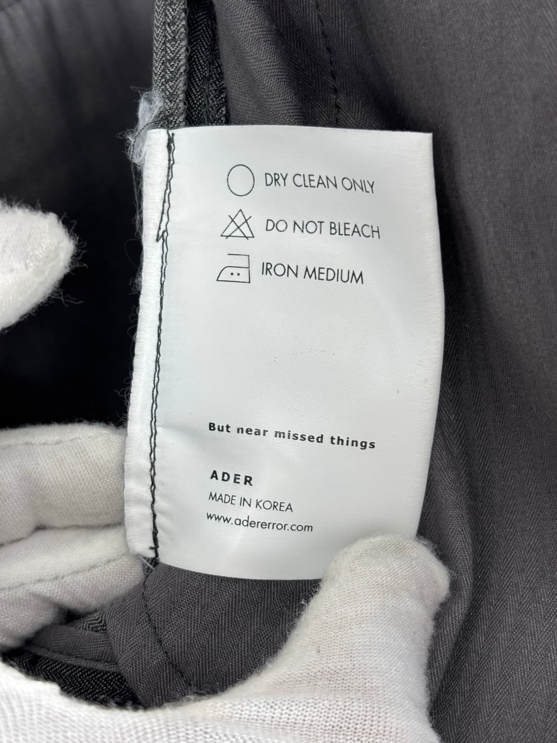 (새상품급)아더에러 트라우저 스페셜 슬랙스A4 상품이미지9