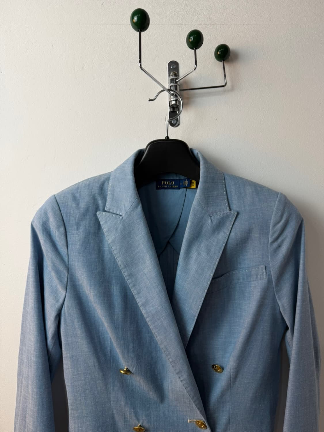 폴로 랄프로렌 더블 브레스티드 금장 자켓 상품이미지3