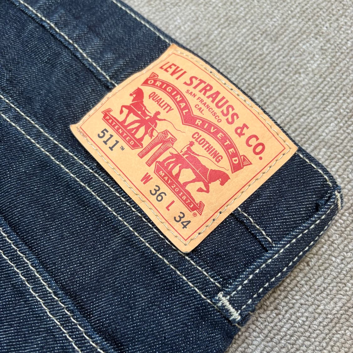levis 511 리바이스 511 슬림 스트레이트 데님  상품이미지4
