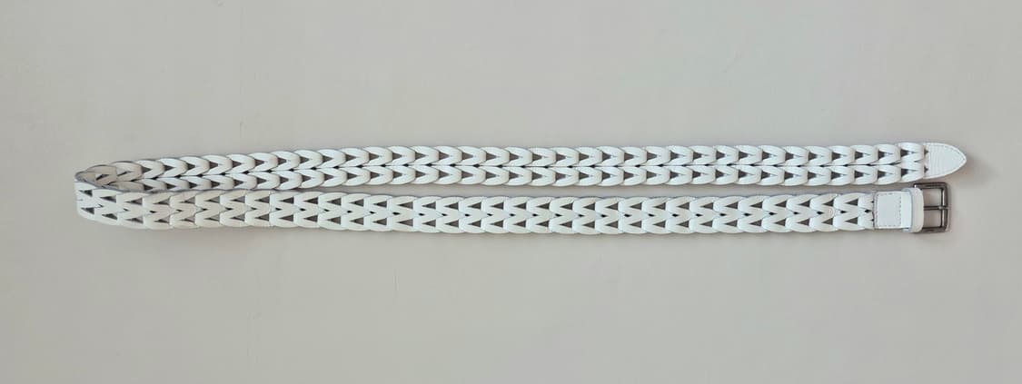Dior Homme White Braided Belt 06ss 상품이미지7