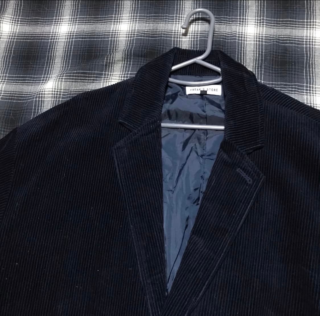 프릭스 스토어 재팬 세무 네이비 오버핏 테일러드 자켓 상품이미지2