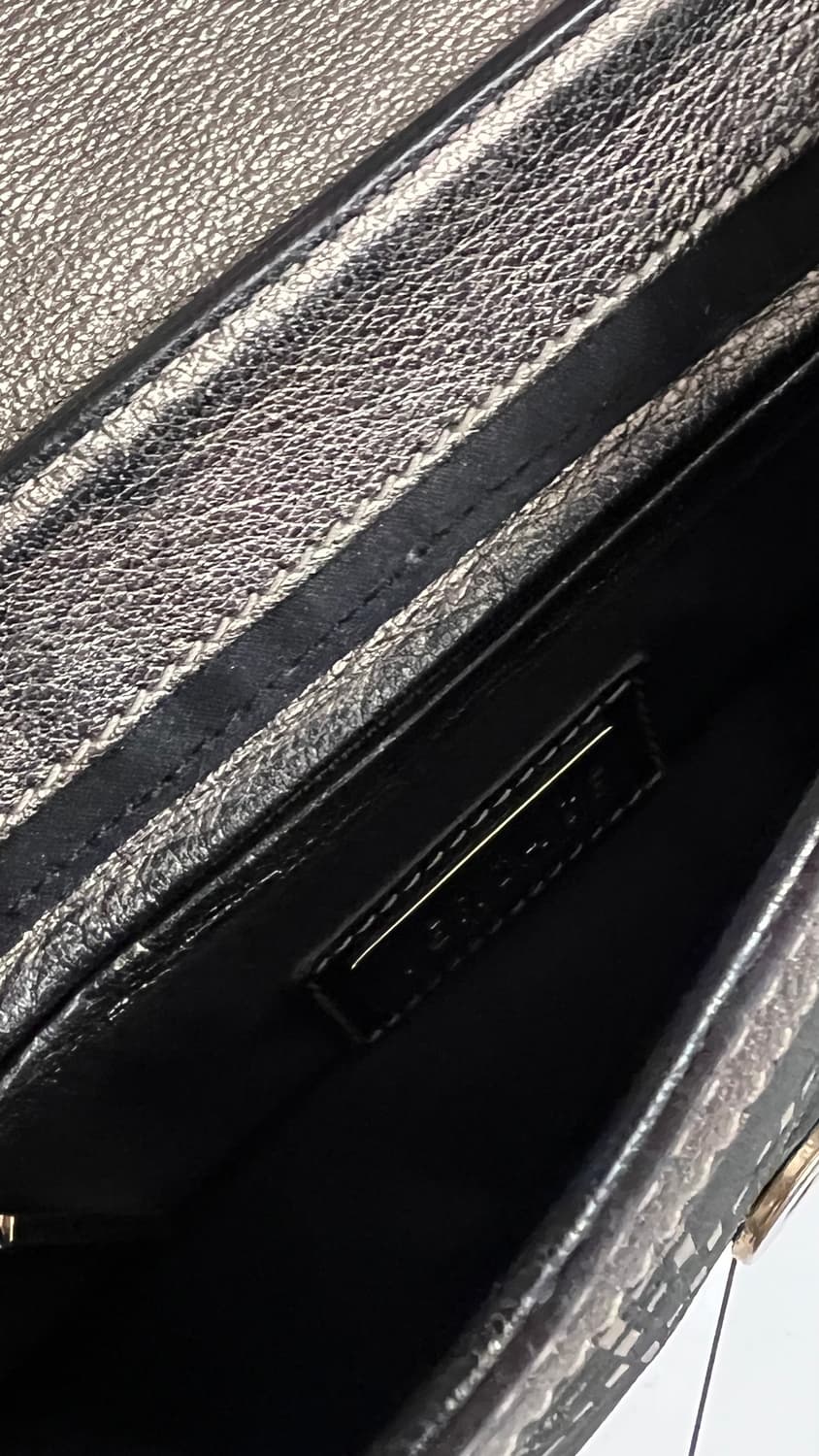 90s versace 베르사체 메두사 자카드 클래식 숄더백 핸드백 상품이미지5