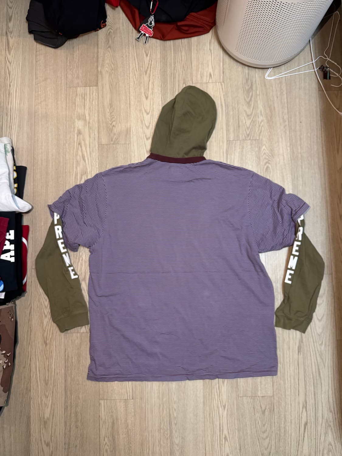 슈프림 레이어드 후드 롱슬리브 24SS 상품이미지5