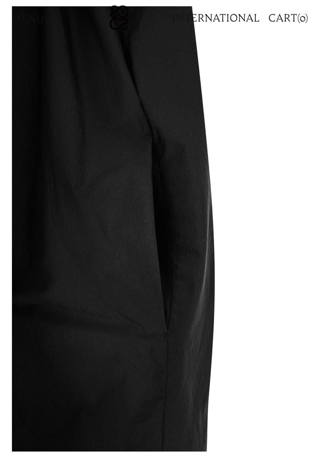 COSMOSS VOLUME MINI DRESS (Black) 상품이미지4