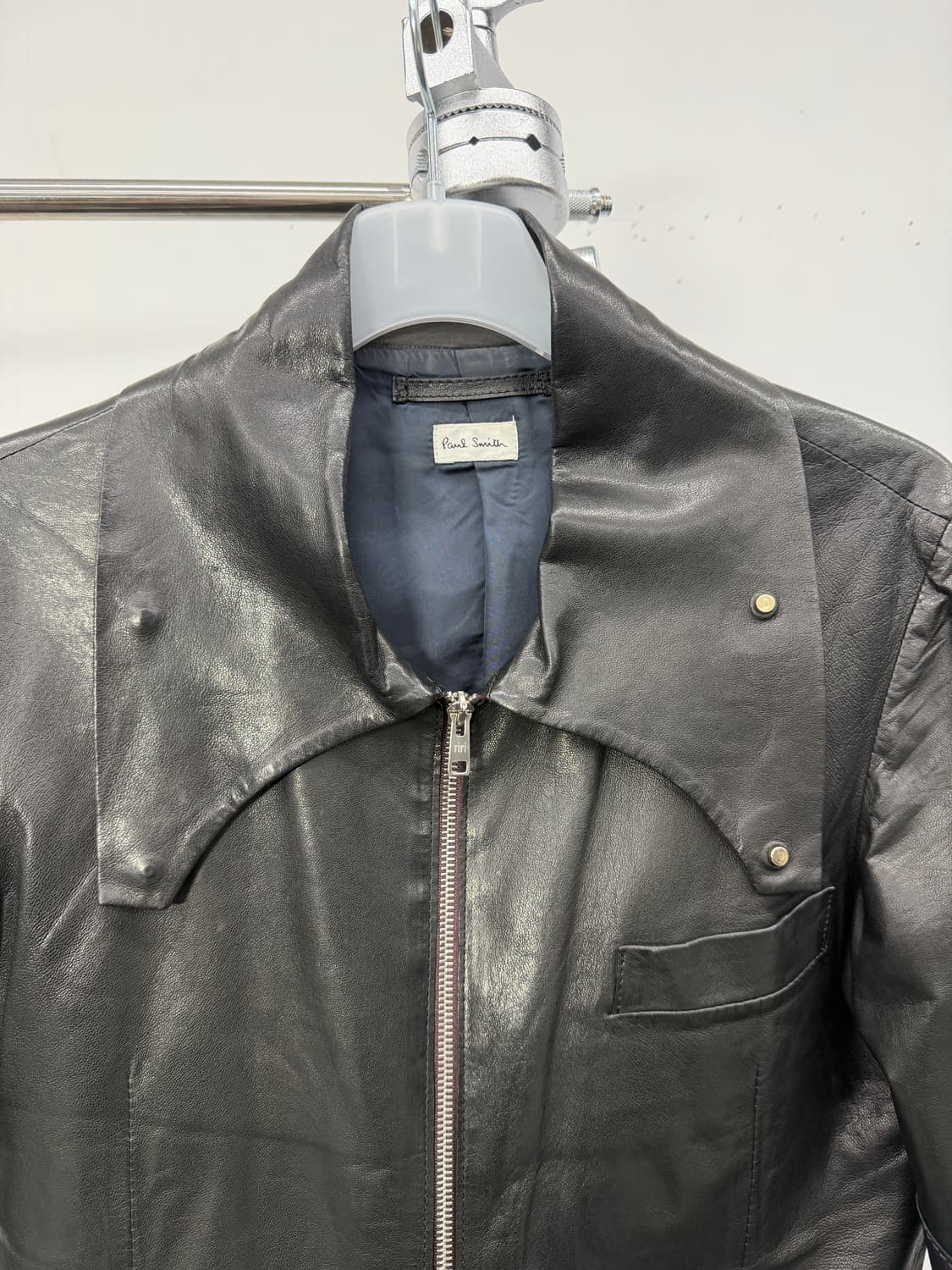 00s paulsmith Cut-Off Lambskin High-Neck 상품이미지9