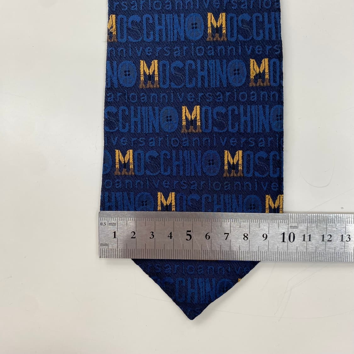 모스키노 (MOSCHINO) 모노그램 명품 정품 넥타이 상품이미지5