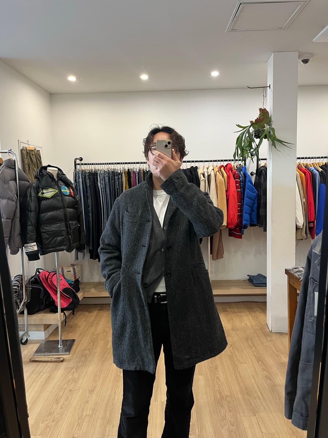 EEL Products 멜란지 울 하프 코트 (MADE IN JAPAN) 상품이미지2